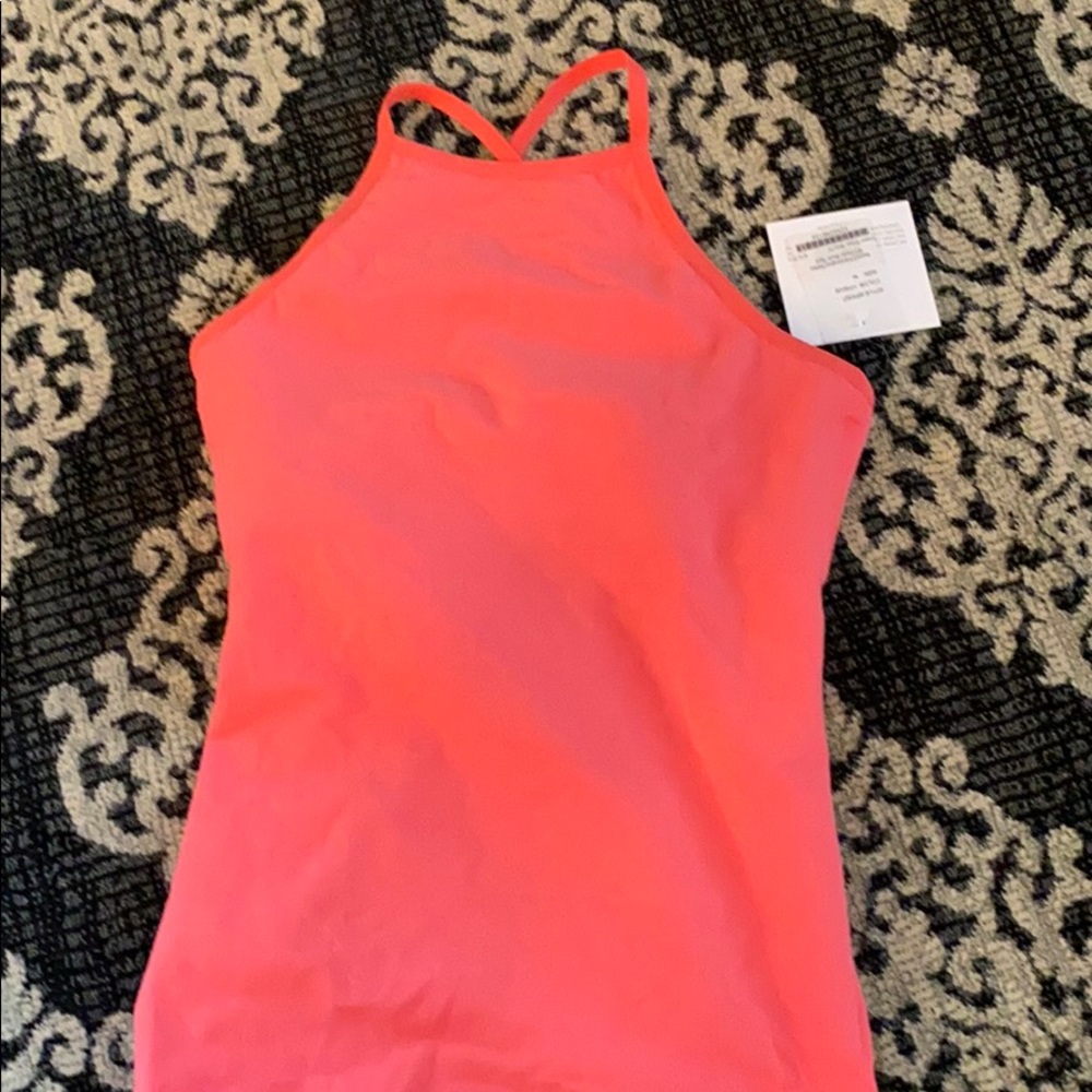 Brand new Beyond Yoga bright orange top